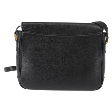 Burberrys Shoulder Bag Leather Brown Gold Auth ep11389 - 0