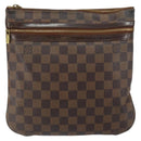 LOUIS VUITTON Damier Ebene Pochette Bosphore Shoulder Bag N51111 LV Auth ep11391-13