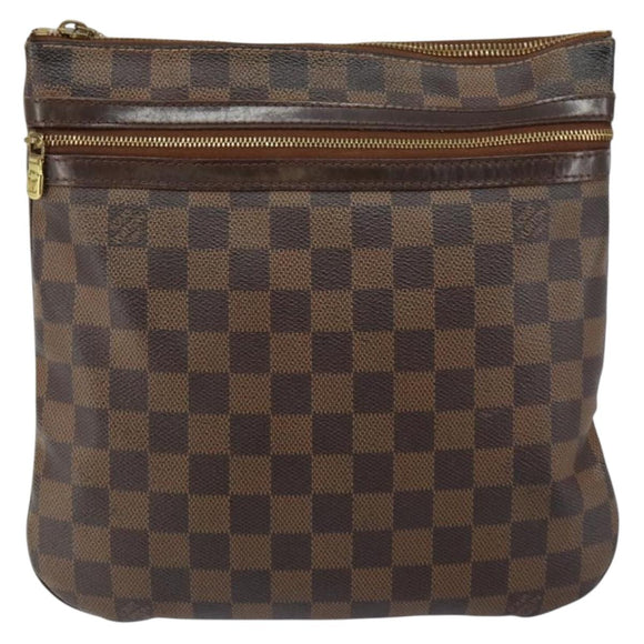 LOUIS VUITTON Damier Ebene Pochette Bosphore Shoulder Bag N51111 LV Auth ep11391