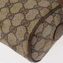 GUCCI GG Supreme Web Sherry Line Shoulder Bag PVC Beige 56 02 005 Auth ep11392-9