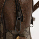 GUCCI GG Supreme Web Sherry Line Shoulder Bag PVC Beige 56 02 005 Auth ep11392-10