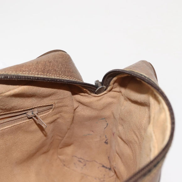 GUCCI GG Supreme Web Sherry Line Shoulder Bag PVC Beige 56 02 005 Auth ep11392