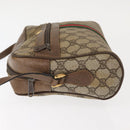 GUCCI GG Supreme Web Sherry Line Shoulder Bag PVC Beige 56 02 005 Auth ep11392-4