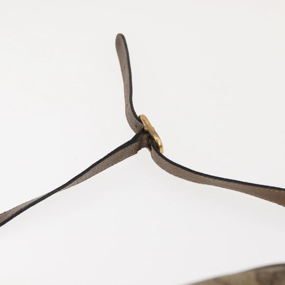 GUCCI GG Supreme Web Sherry Line Shoulder Bag PVC Beige 56 02 005 Auth ep11392