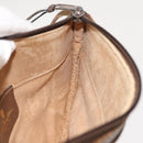 GUCCI GG Supreme Shoulder Bag PVC Beige Gold Auth ep11393-19