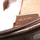 GUCCI GG Supreme Shoulder Bag PVC Beige Gold Auth ep11393-12