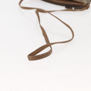 GUCCI GG Supreme Shoulder Bag PVC Beige Gold Auth ep11393-7