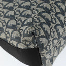 Christian Dior Trotter Canvas Shoulder Bag Navy Silver Auth ep11395-15