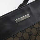 GUCCI GG Canvas Shoulder Bag Brown 019 0348 Auth ep11399-17