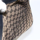 GUCCI GG Canvas Shoulder Bag Brown 019 0348 Auth ep11399-11