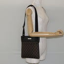 GUCCI GG Canvas Shoulder Bag Brown 019 0348 Auth ep11399-22