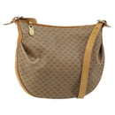 GUCCI Micro GG Supreme Shoulder Bag PVC Beige Gold 001 256 1324 Auth ep11400-1