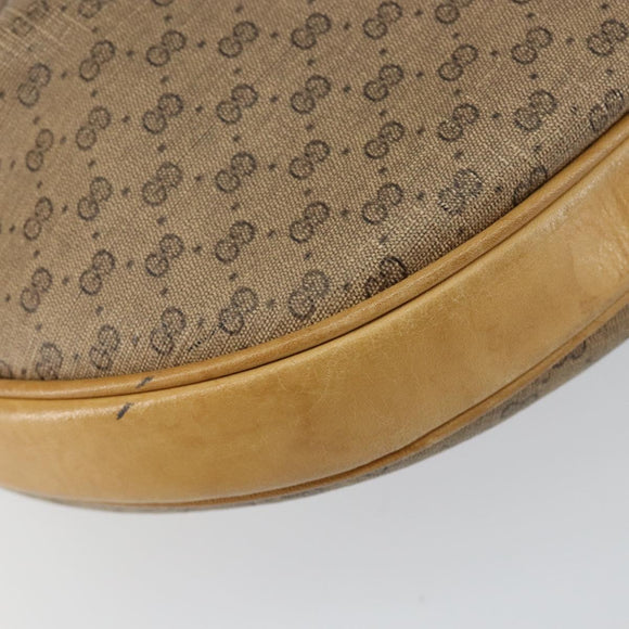 GUCCI Micro GG Supreme Shoulder Bag PVC Beige Gold 001 256 1324 Auth ep11400