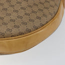 GUCCI Micro GG Supreme Shoulder Bag PVC Beige Gold 001 256 1324 Auth ep11400-15