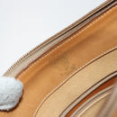 GUCCI Micro GG Supreme Shoulder Bag PVC Beige Gold 001 256 1324 Auth ep11400-17