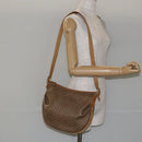 GUCCI Micro GG Supreme Shoulder Bag PVC Beige Gold 001 256 1324 Auth ep11400-20