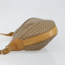 GUCCI Micro GG Supreme Shoulder Bag PVC Beige Gold 001 256 1324 Auth ep11400-4