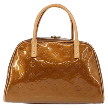 LOUIS VUITTON Monogram Vernis Tompkins Square Bag Bronze M91103 LV Auth ep11403 - 0