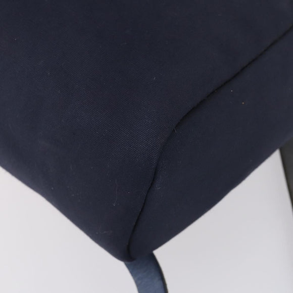 HERMES Herbag Backpack Canvas 2way Navy Auth ep11406