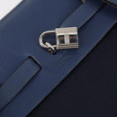 HERMES Herbag Backpack Canvas 2way Navy Auth ep11406-19