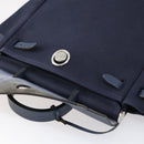 HERMES Herbag Backpack Canvas 2way Navy Auth ep11406-21