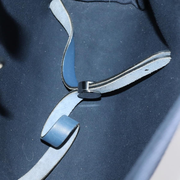 HERMES Herbag Backpack Canvas 2way Navy Auth ep11406