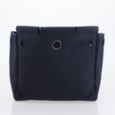 HERMES Herbag Backpack Canvas 2way Navy Auth ep11406-25