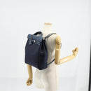 HERMES Herbag Backpack Canvas 2way Navy Auth ep11406-27