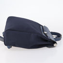 HERMES Herbag Backpack Canvas 2way Navy Auth ep11406-3