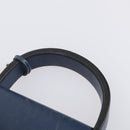 HERMES Herbag Backpack Canvas 2way Navy Auth ep11406-14