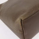 GUCCI Bamboo Hand Bag Leather Brown Gold 001 2058 1883 0 Auth ep11407-15