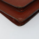 LOUIS VUITTON Epi Monceau 28 Hand Bag Brown M52123 LV Auth ep11411-16