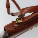 LOUIS VUITTON Epi Monceau 28 Hand Bag Brown M52123 LV Auth ep11411-9