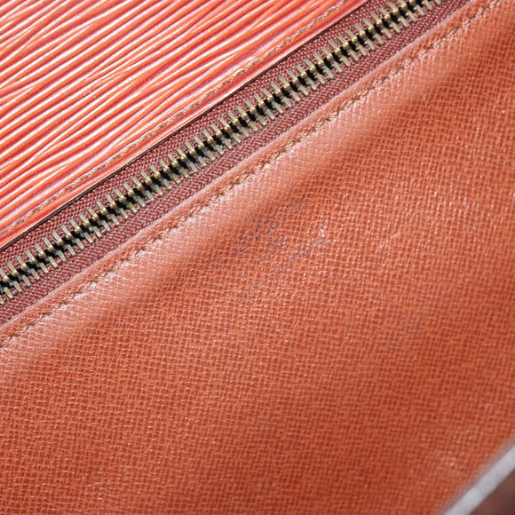 LOUIS VUITTON Epi Monceau 28 Hand Bag Brown M52123 LV Auth ep11411