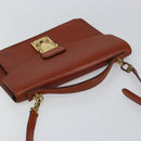 LOUIS VUITTON Epi Monceau 28 Hand Bag Brown M52123 LV Auth ep11411-6