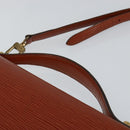 LOUIS VUITTON Epi Monceau 28 Hand Bag Brown M52123 LV Auth ep11411-14