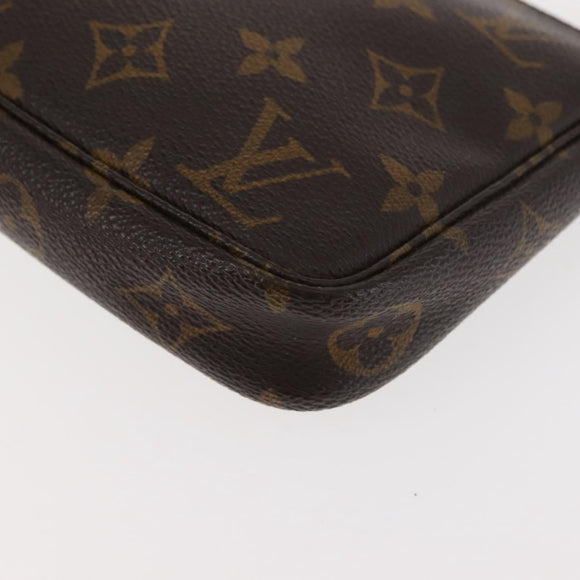 LOUIS VUITTON Monogram Pochette Accessoires Pouch M51980 LV Auth ep11413