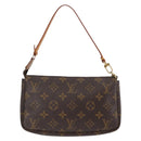 LOUIS VUITTON Monogram Pochette Accessoires Pouch M51980 LV Auth ep11413-3