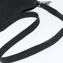 GUCCI GG Canvas Shoulder Bag Black Silver 91762 Auth ep11415-7
