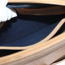 Christian Dior Trotter Canvas Shoulder Bag Beige Gold Auth ep11416-20