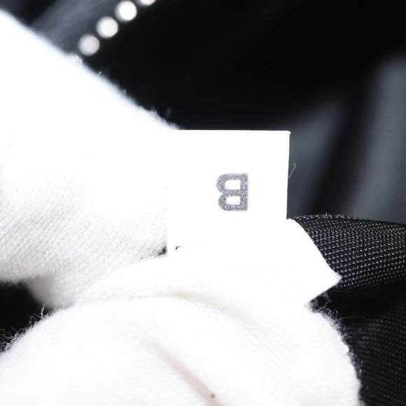 PRADA Hand Bag Nylon 2way Black Gray Auth ep11418