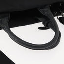 PRADA Hand Bag Nylon 2way Black Gray Auth ep11418-8