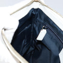 GUCCI GG Canvas Sherry Line Shoulder Bag PVC White Red Navy 153244 Auth ep11420-21