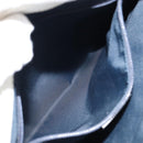 GUCCI GG Canvas Sherry Line Shoulder Bag PVC White Red Navy 153244 Auth ep11420-22