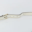 GUCCI GG Canvas Sherry Line Shoulder Bag PVC White Red Navy 153244 Auth ep11420-14