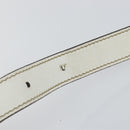 GUCCI GG Canvas Sherry Line Shoulder Bag PVC White Red Navy 153244 Auth ep11420-8