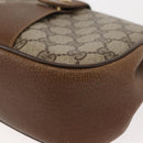 GUCCI GG Supreme Web Sherry Line Shoulder Bag PVC Beige 116 02 024 Auth ep11422-14