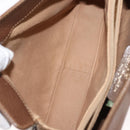 GUCCI GG Supreme Web Sherry Line Shoulder Bag PVC Beige 116 02 024 Auth ep11422-20