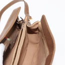 GUCCI GG Supreme Web Sherry Line Shoulder Bag PVC Beige 116 02 024 Auth ep11422-22