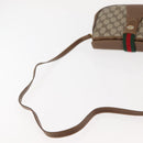 GUCCI GG Supreme Web Sherry Line Shoulder Bag PVC Beige 116 02 024 Auth ep11422-7